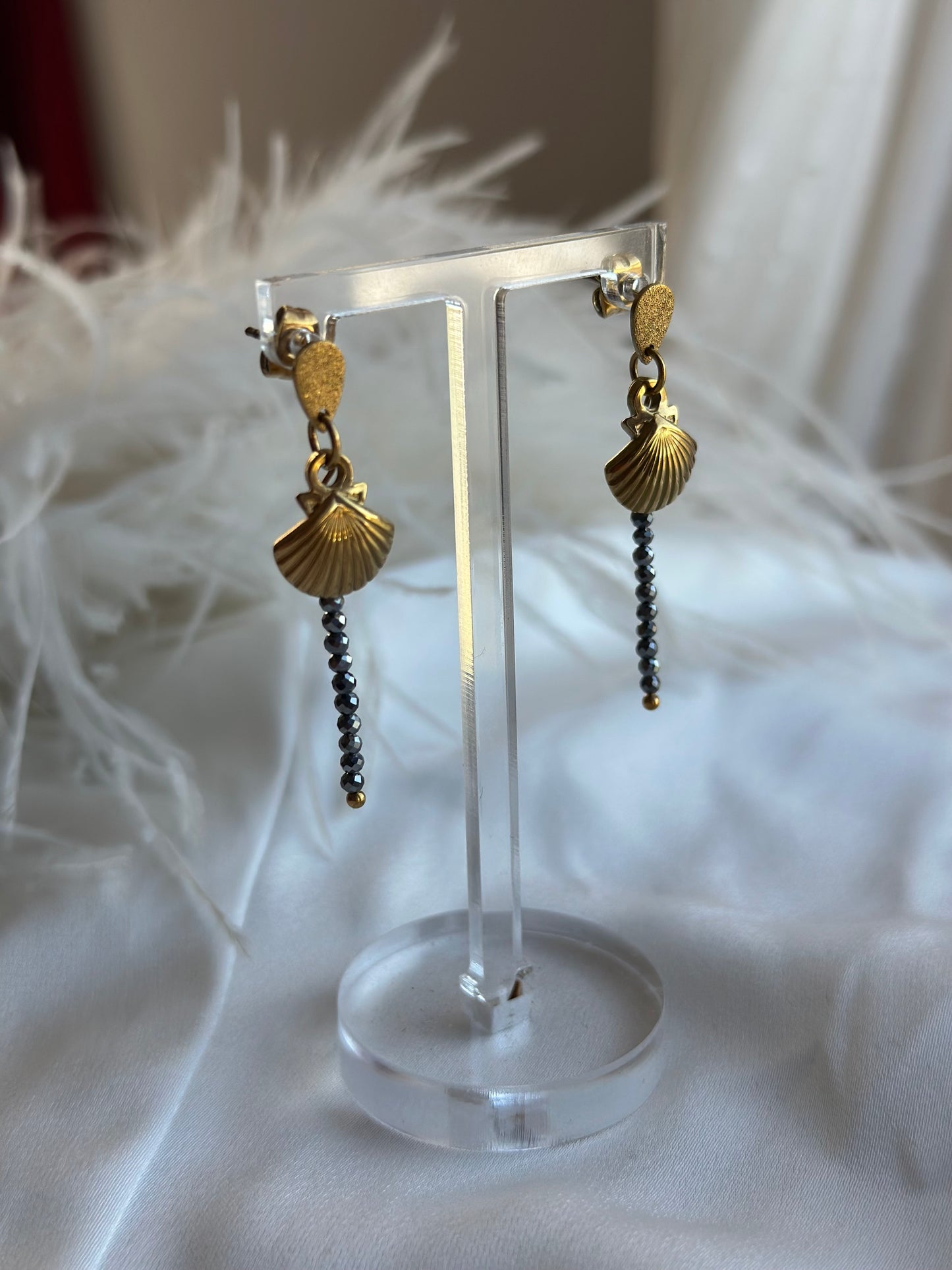 Teraherz shell Earrings