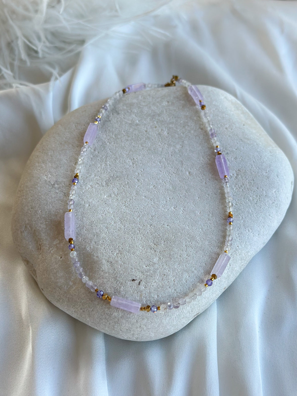 LYRA NECKLACE Amethyst