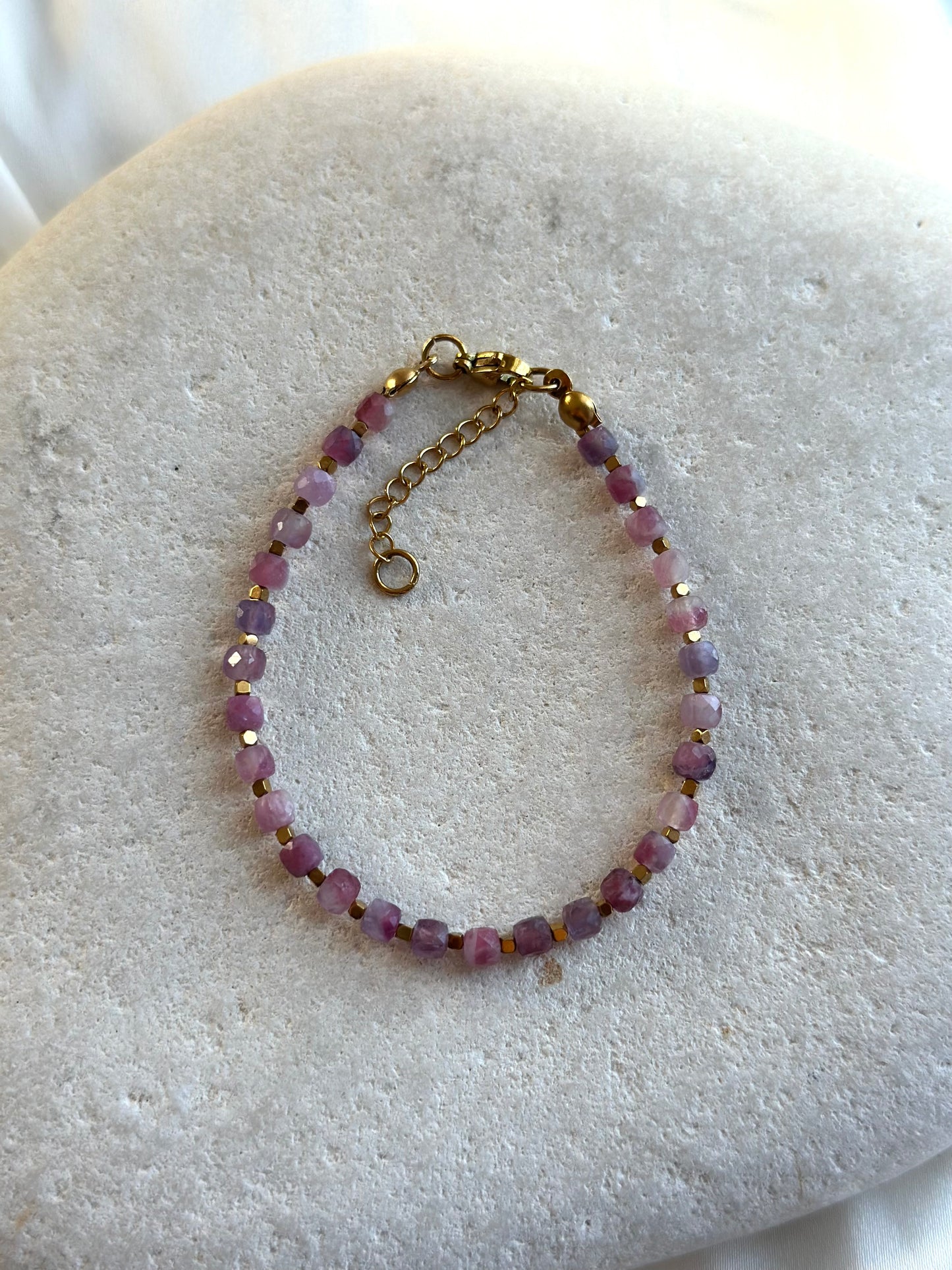Rubellit Tourmaline Bracelet