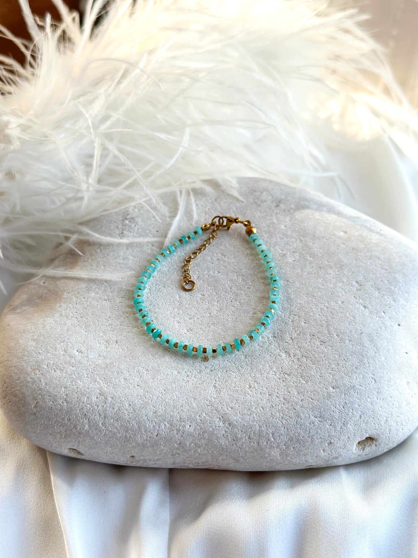 EVELIA BRACELET Amazonite