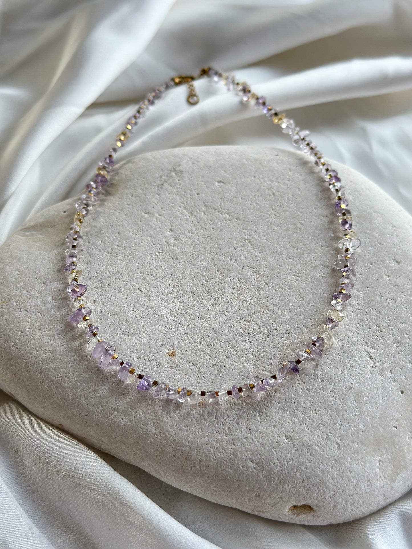 ALESSIA NECKLACE         Amethyst
