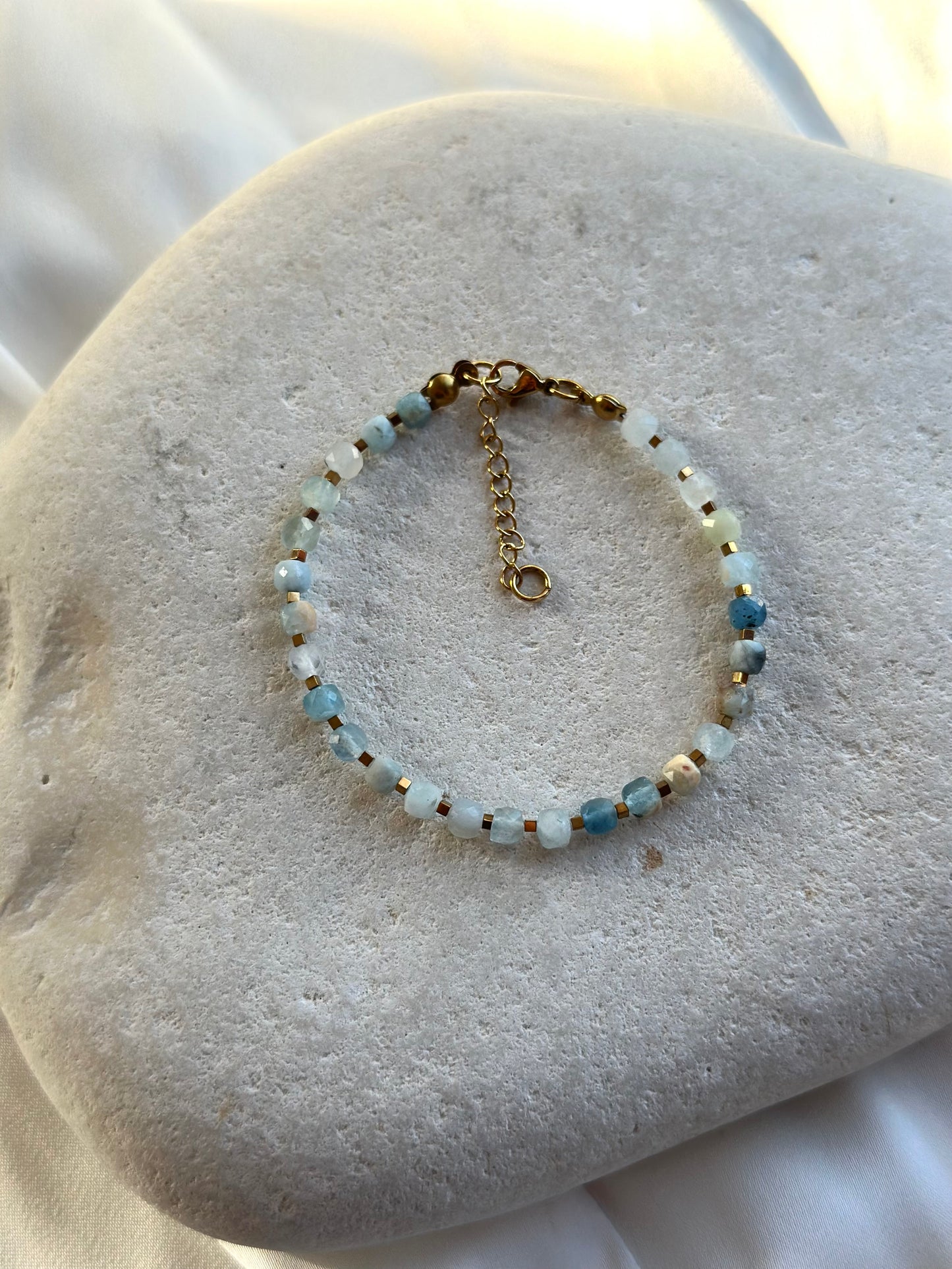 Aquamarine bracelet