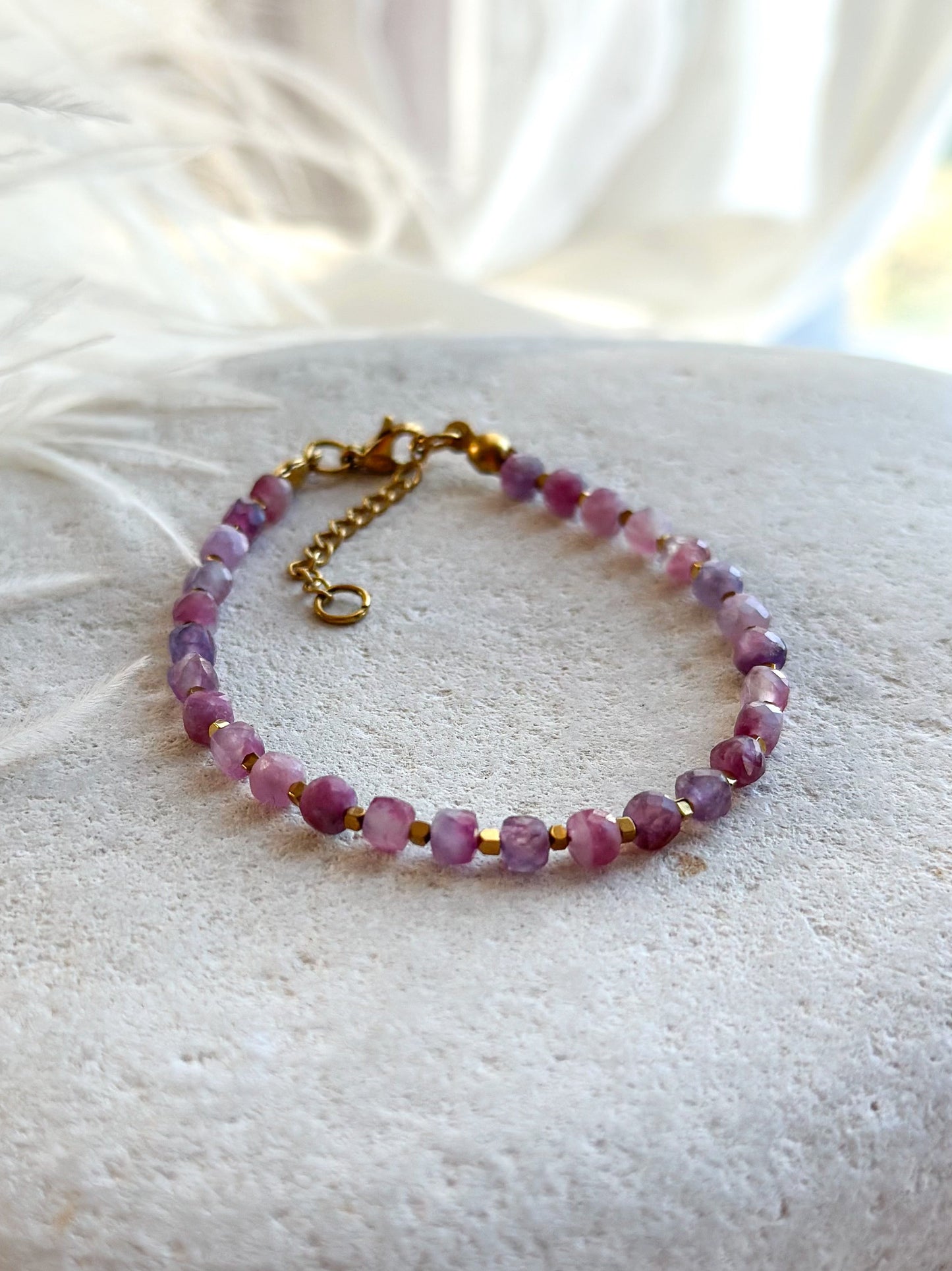 CALISTA BRACELET             Rubellit