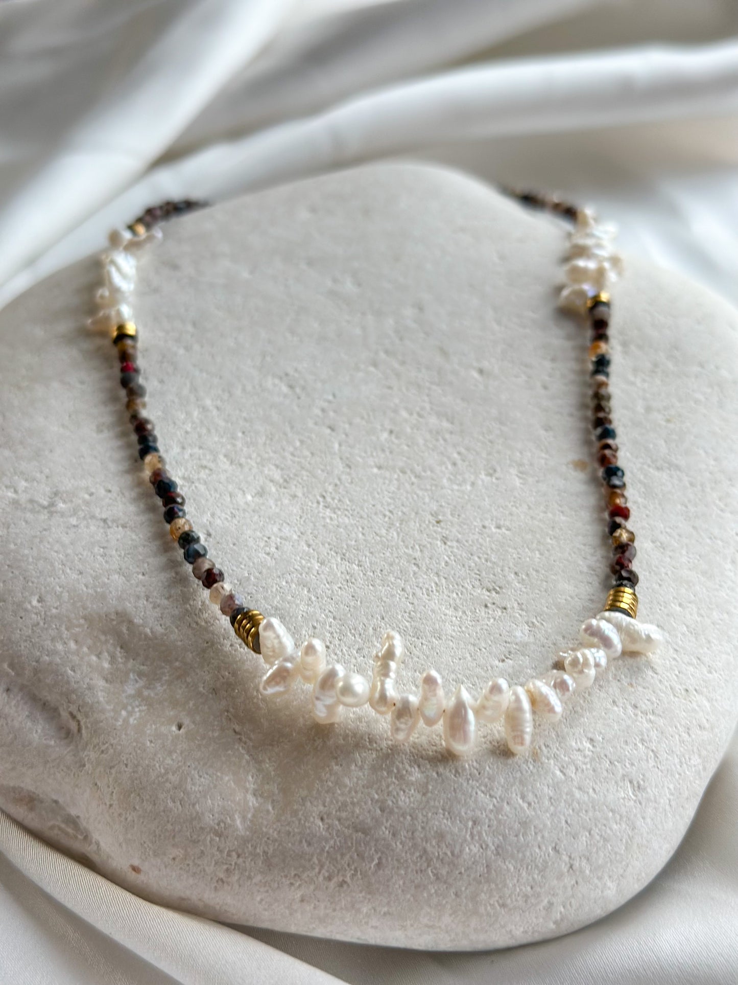 CELESTE NECKLACE        Pietersite