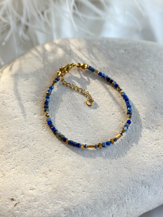 ZOE BRACELET                                  Lapis Lazuli