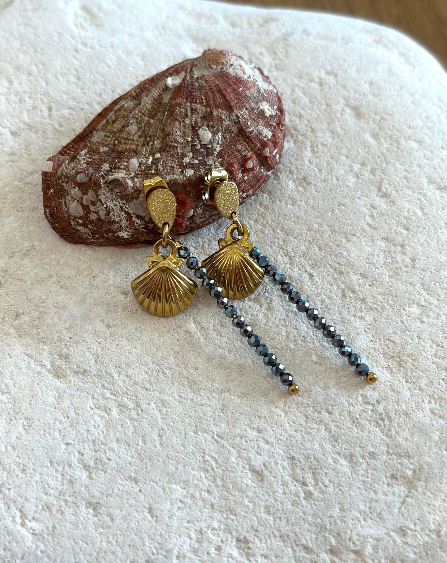 Teraherz shell Earrings