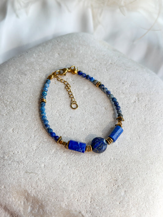 ATHENA BRACELET                            Lapis Lazuli
