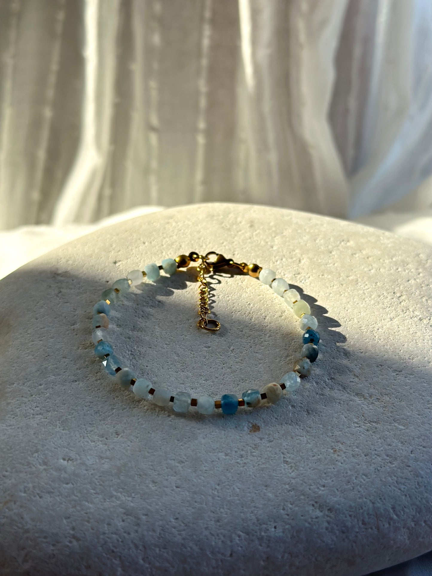 Aquamarine bracelet