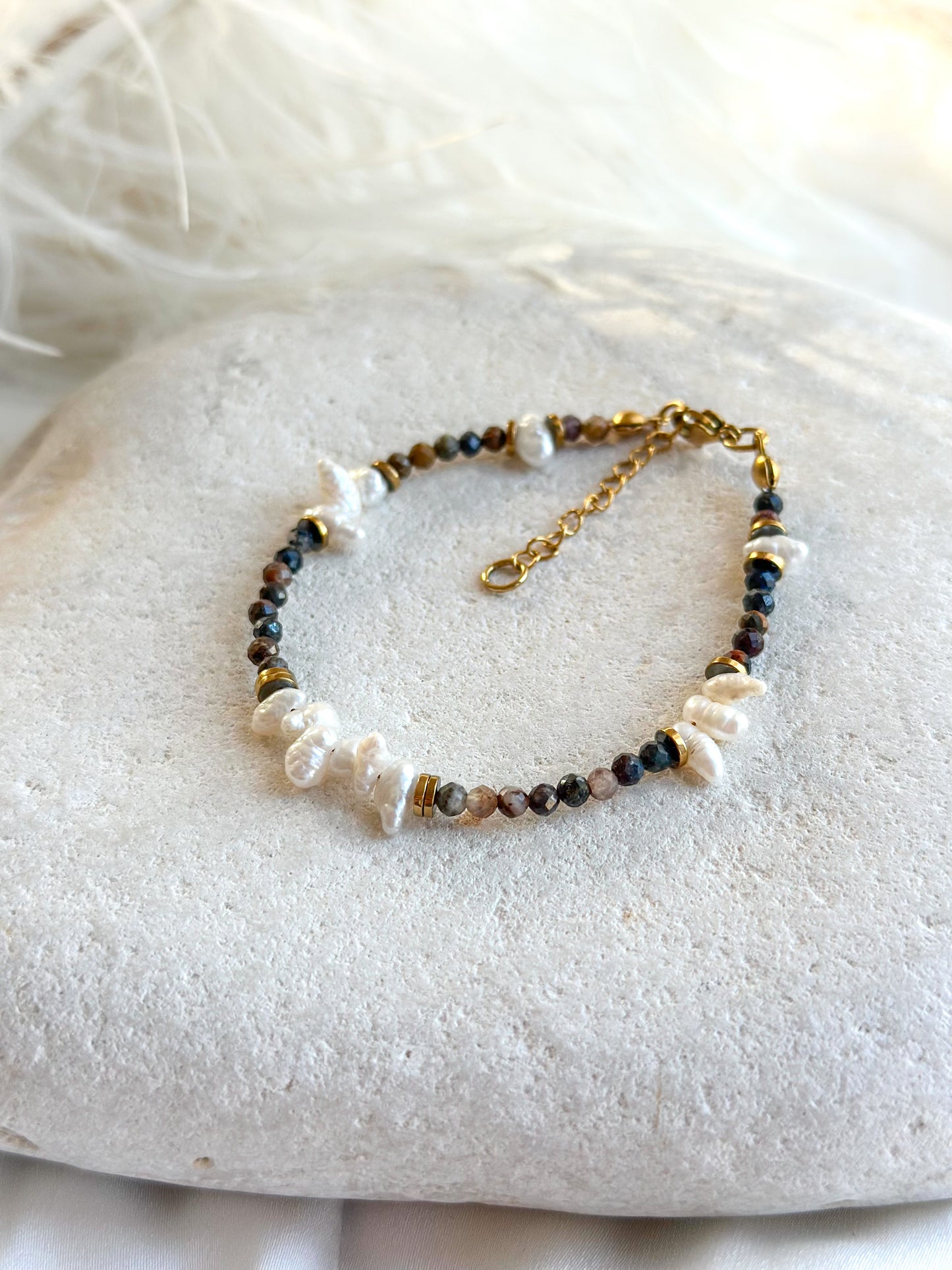 CELESTE BRACELET        Pietersite