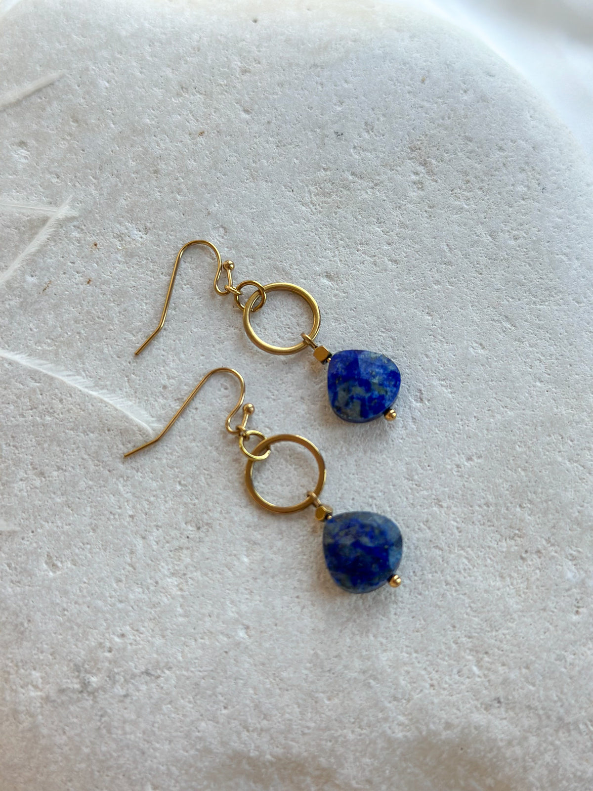 NAIA EARRINGS             Lapis Lazuli