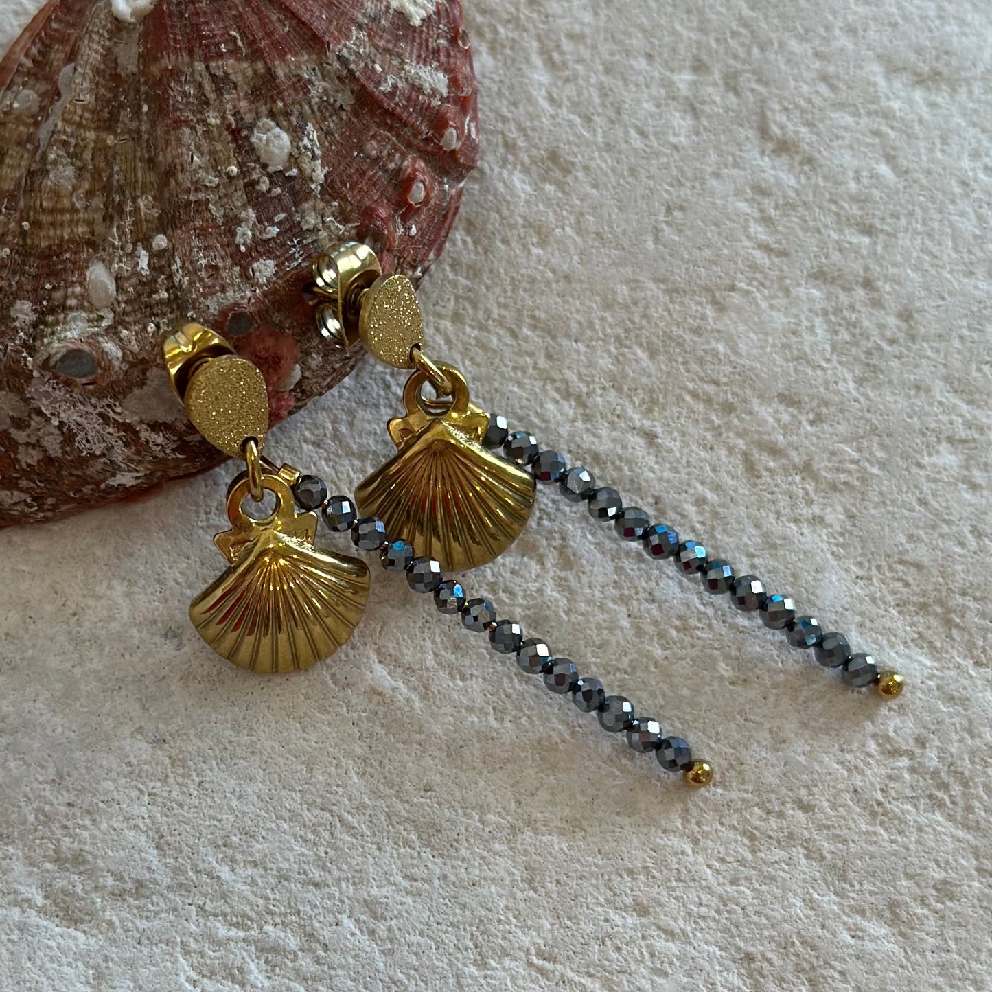 Teraherz shell Earrings