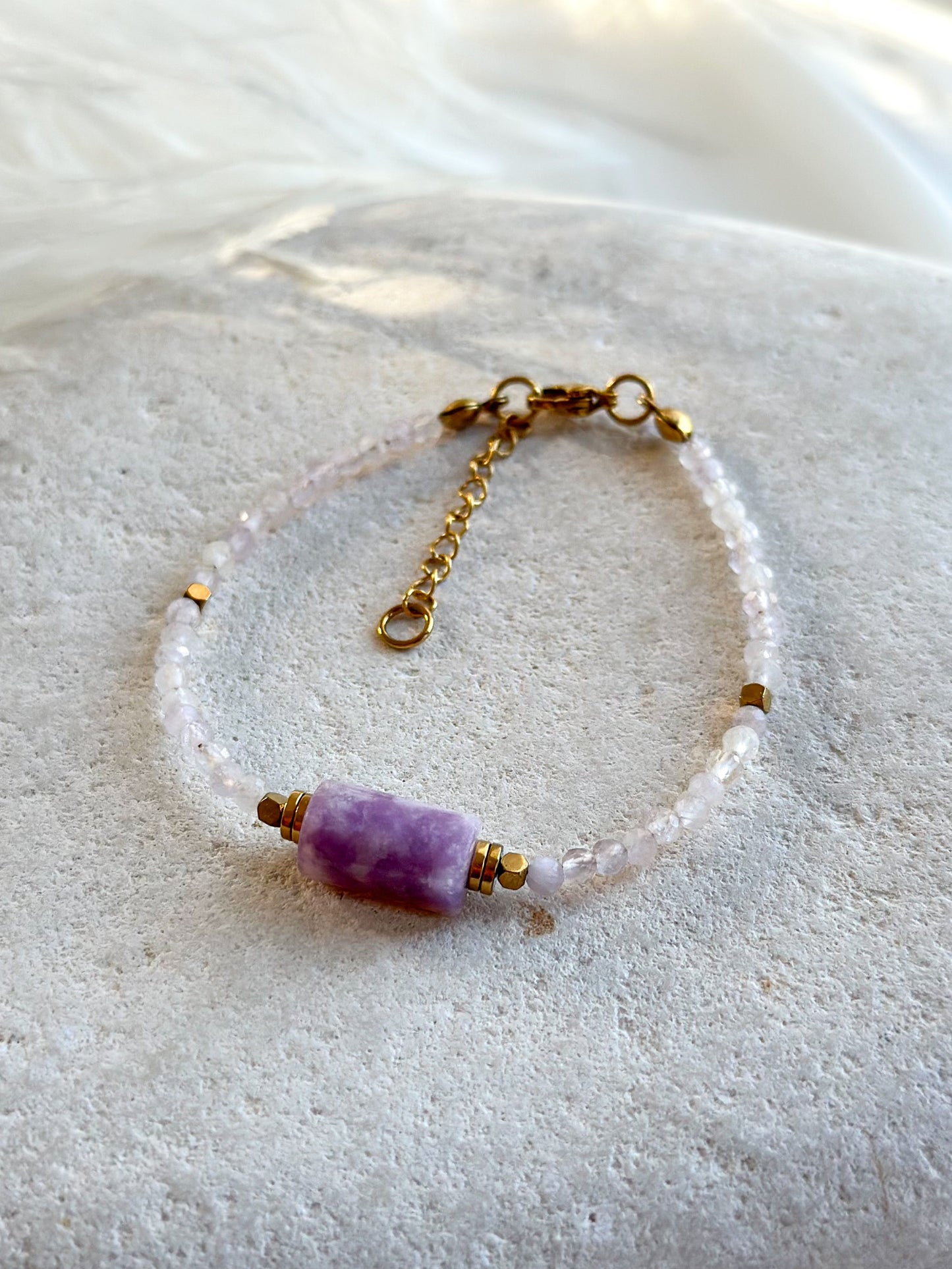 ELARA BRACELET            Lepidolite