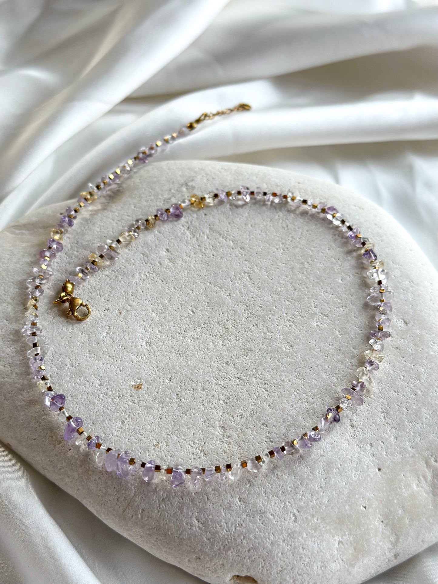 ALESSIA NECKLACE         Amethyst