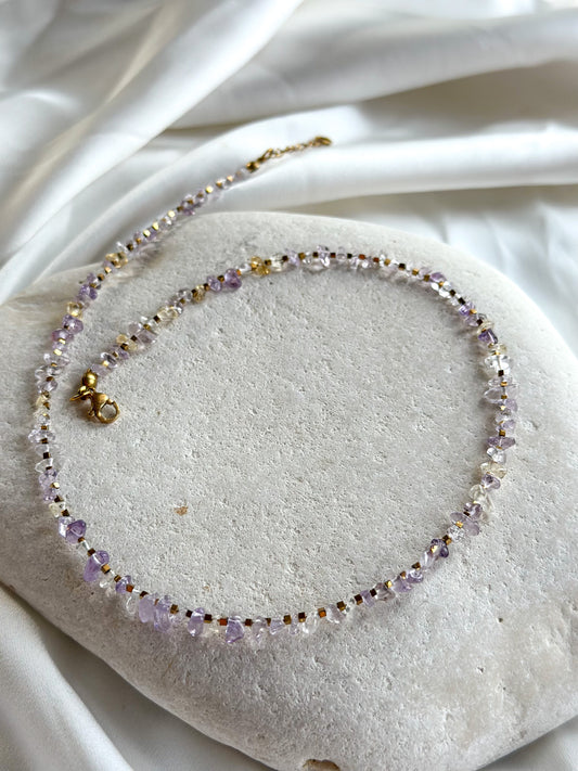 ALESSIA NECKLACE         Amethyst