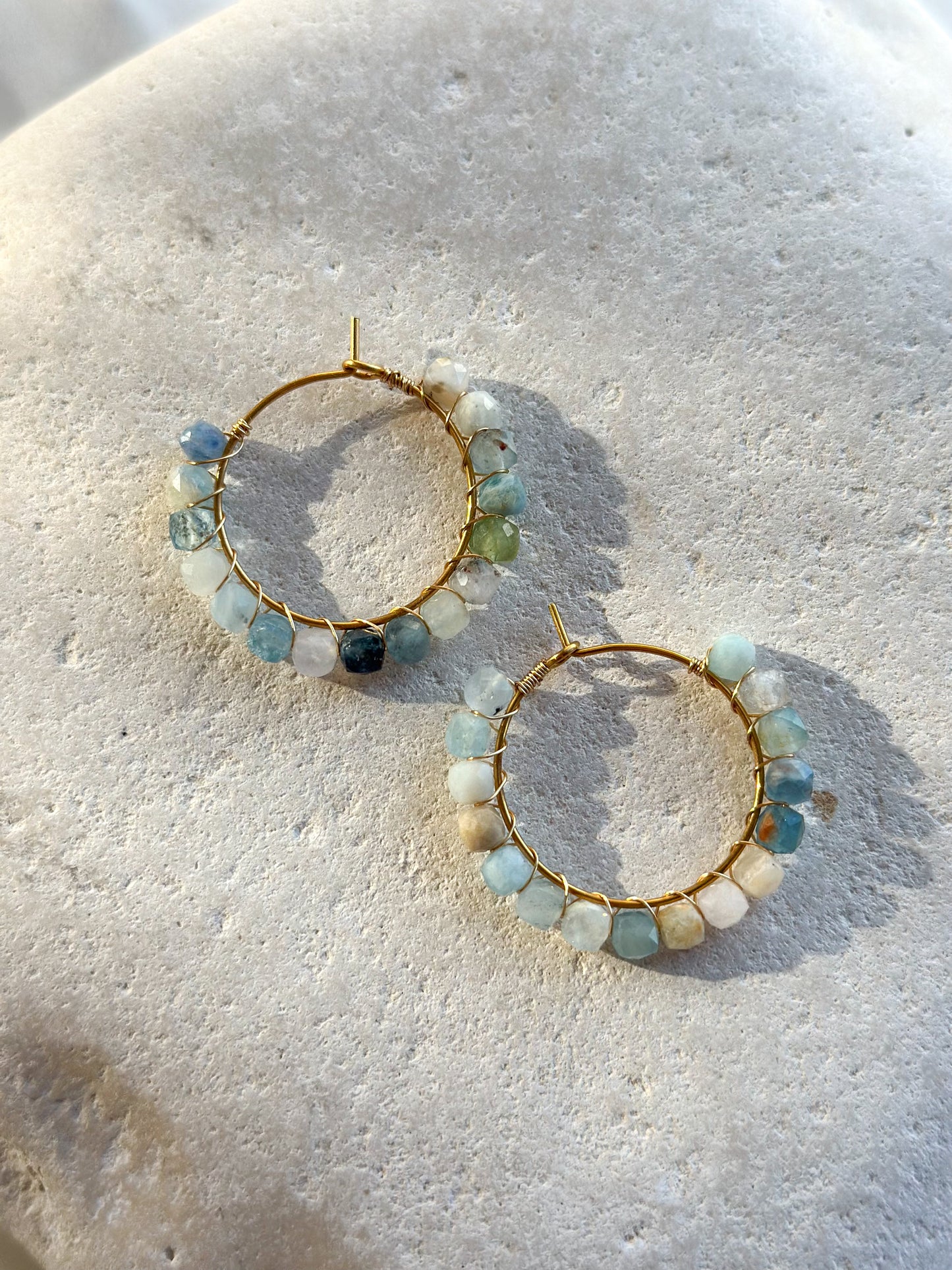 CALISTA HOOPS           Aquamarine