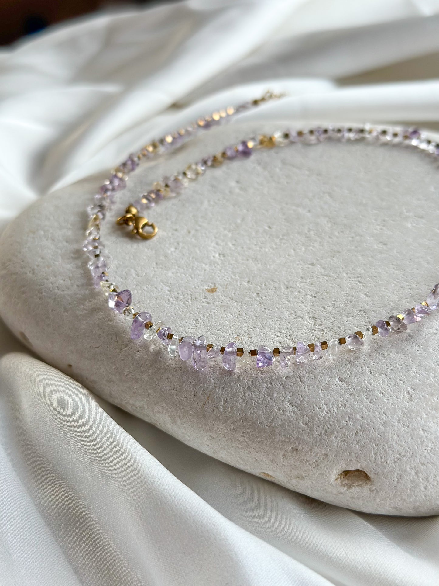 ALESSIA NECKLACE         Amethyst