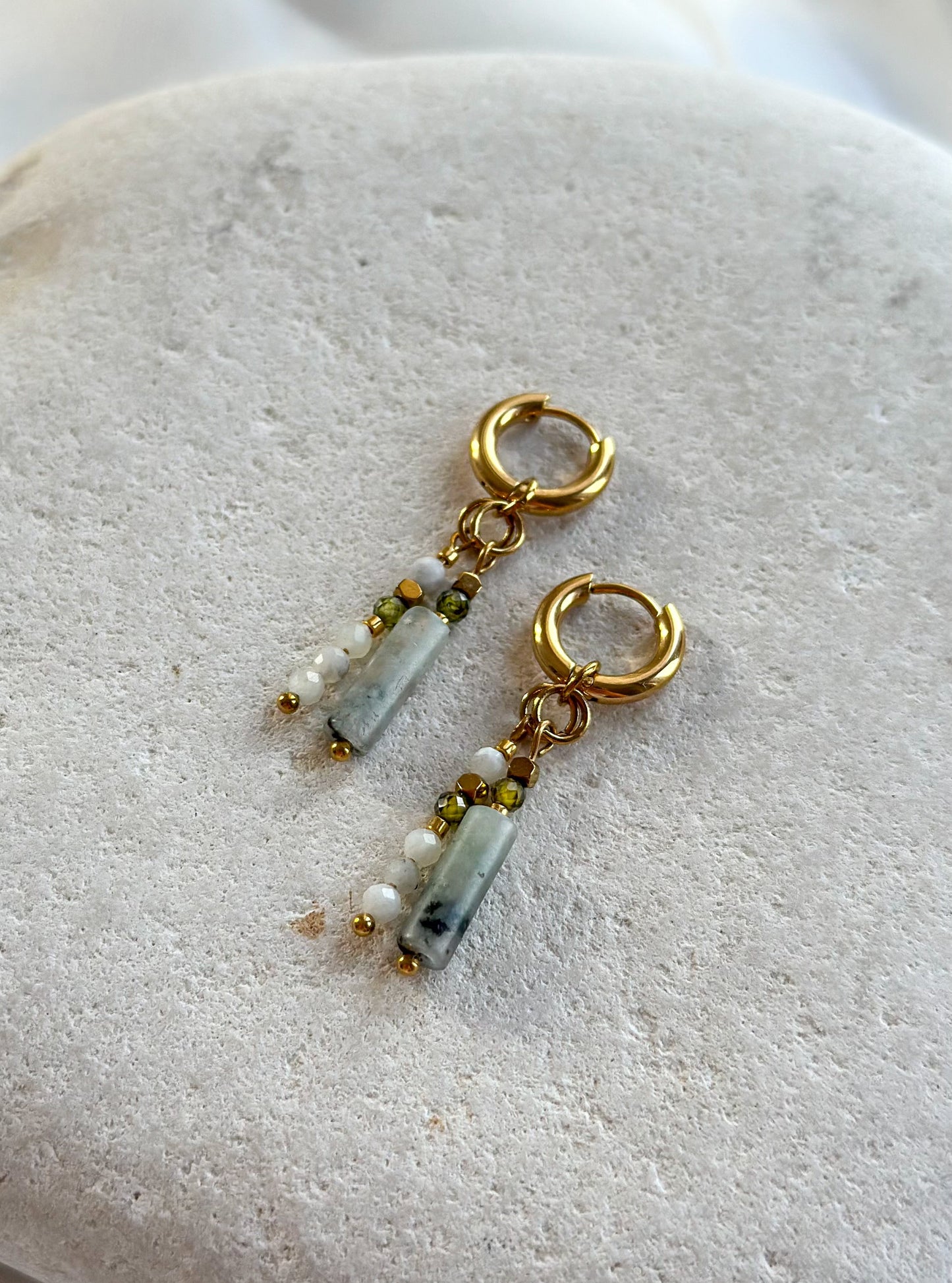 LYRA EARRINGS                       Jade
