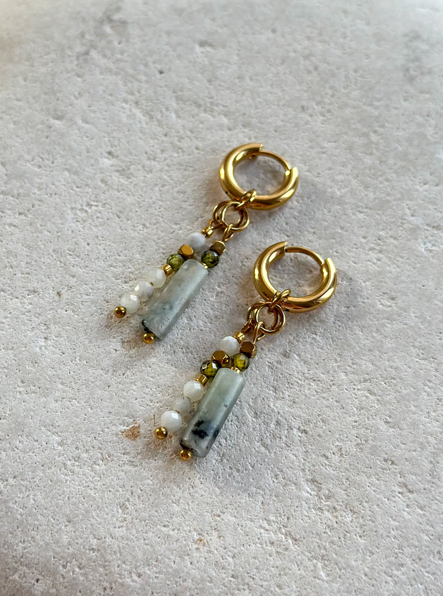 LYRA EARRINGS                       Jade