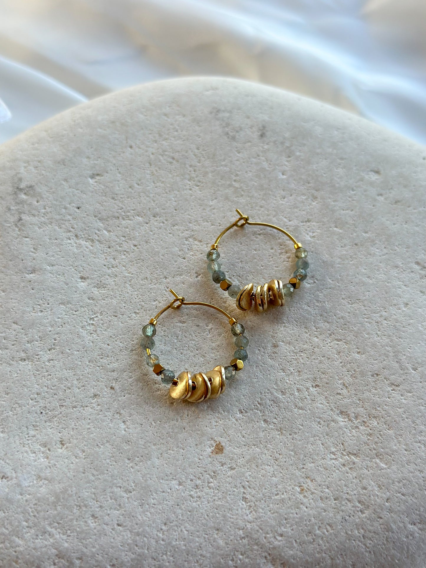 THEA EARRINGS                   Apatite