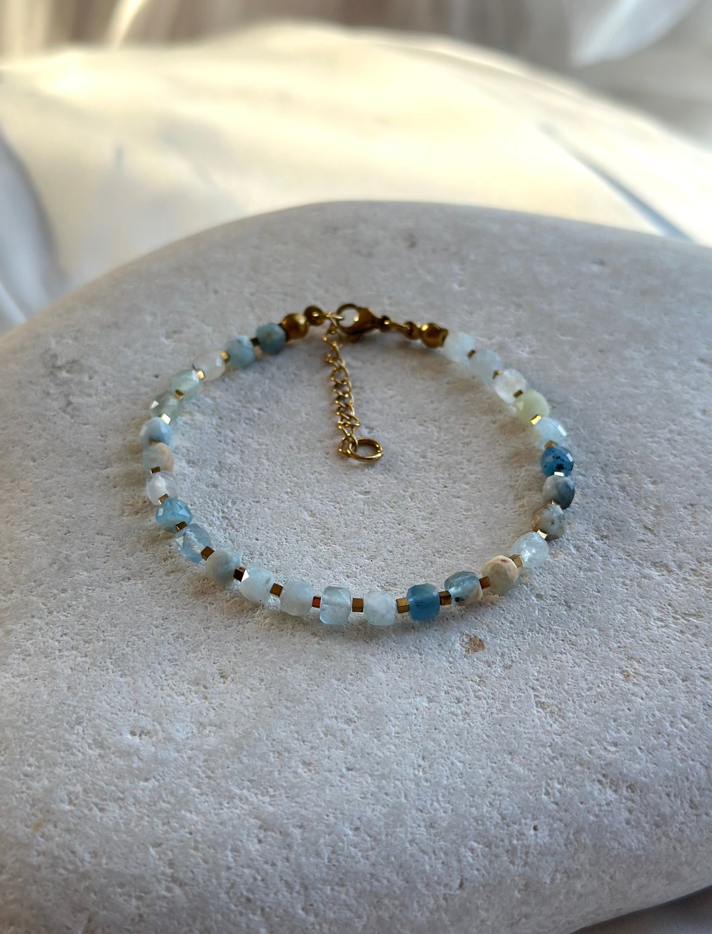 Aquamarine bracelet