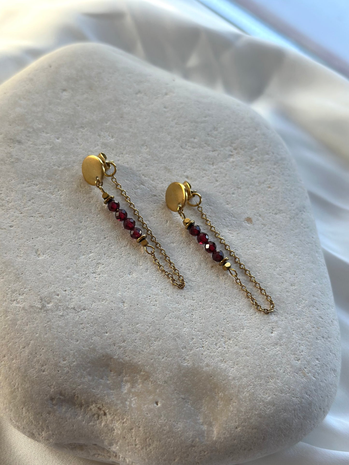 Garnet Earrings