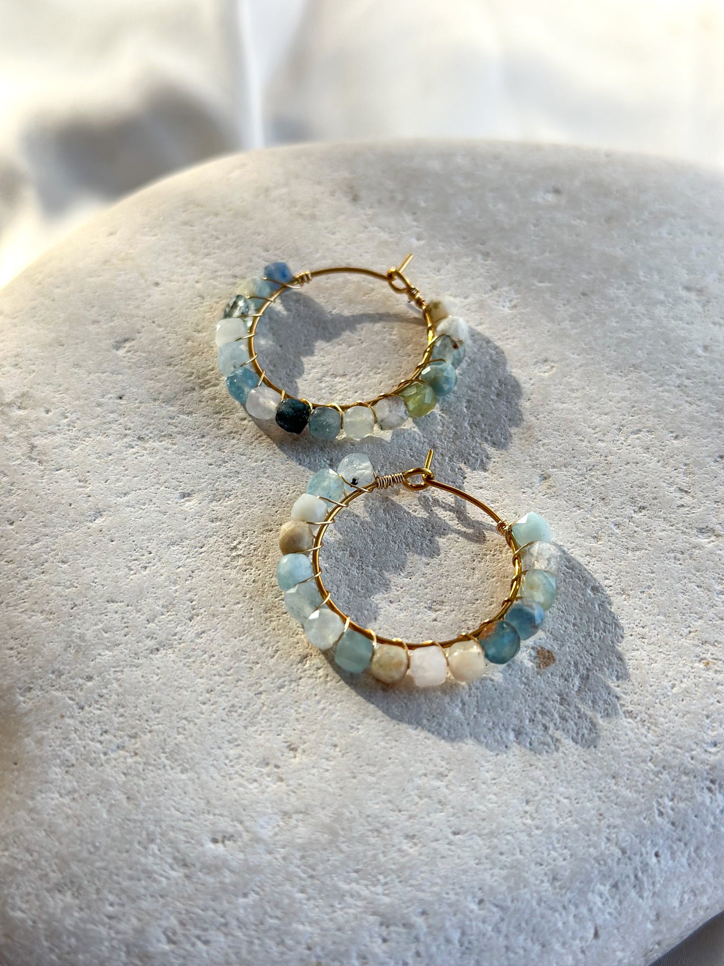CALISTA HOOPS           Aquamarine