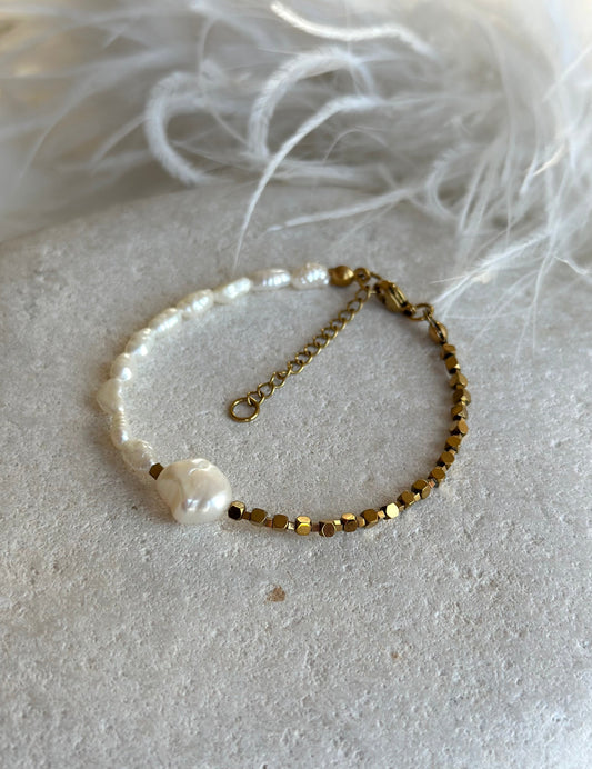 Hämatit Pearl Bracelet