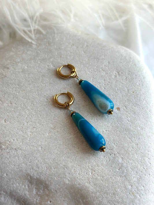 Agate Earrings