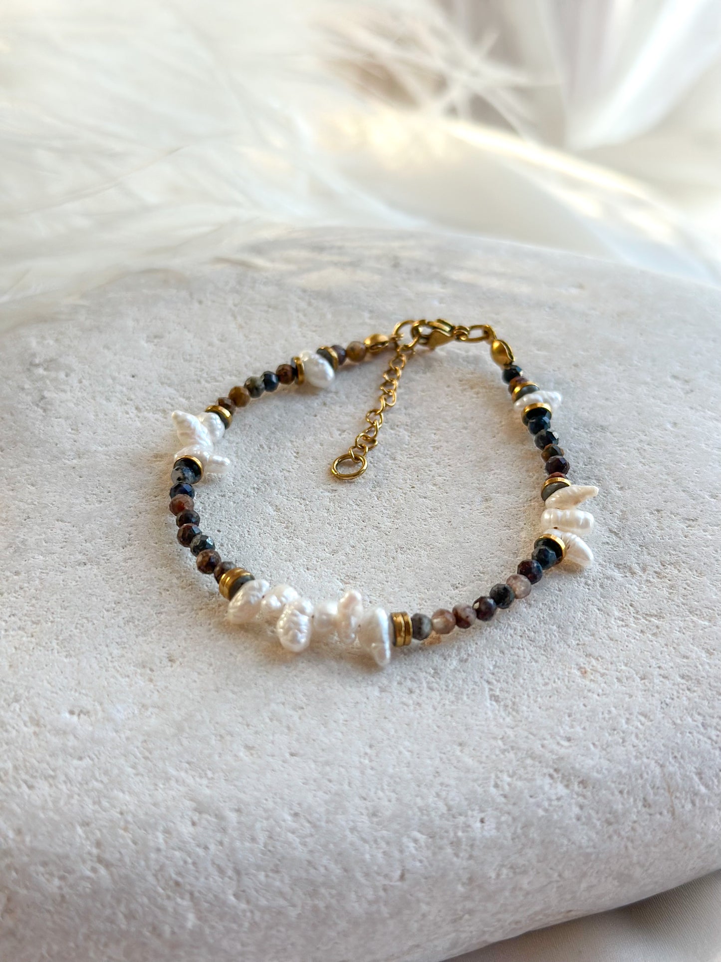 CELESTE BRACELET        Pietersite