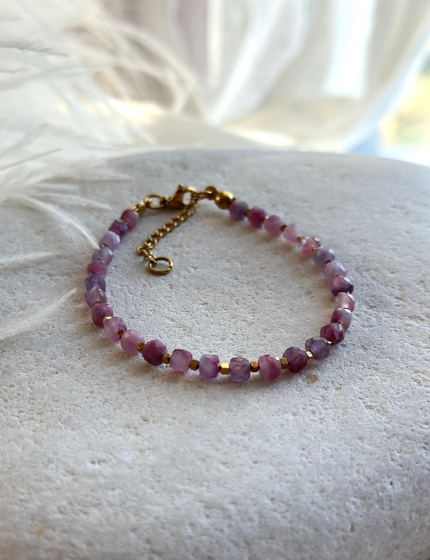 Rubellit Tourmaline Bracelet