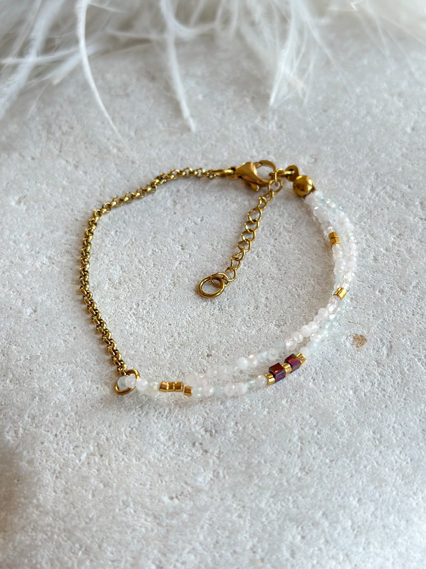 ELODIE BRACELET           Morganite